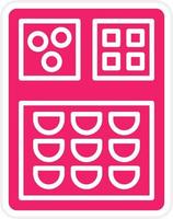 Meal Prep Vector Icon Style