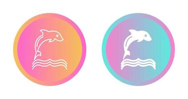 Dolphin Vector Icon