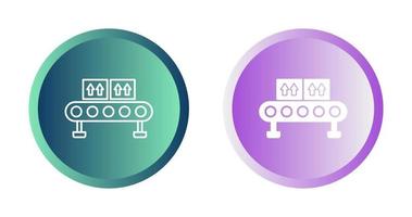 Assembly Line Vector Icon