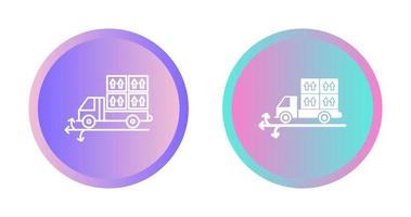 Multiple Delivery Points Vector Icon