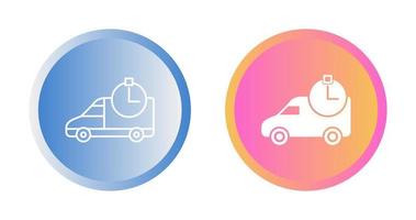 Time Based Delivery Vector Icon