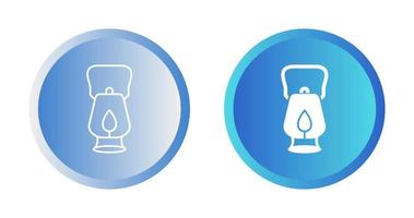 Oil Lamp Vector Icon