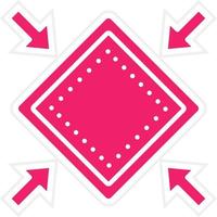 Shrink Vector Icon Style