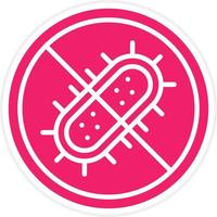 Antibacterial Fabric Vector Icon Style