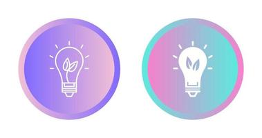 Eco friendly Bulb Vector Icon