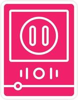 Pause Button Vector Icon Style