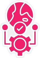 Deployment Vector Icon Style