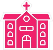 Church Vector Icon Style