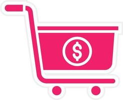 Shopping Cart Vector Icon Style