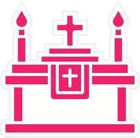 Altar Vector Icon Style