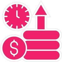 Making Money Vector Icon Style