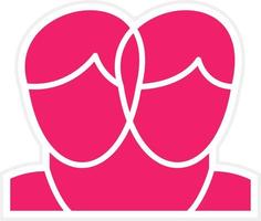Bipolar Disorder Vector Icon Style