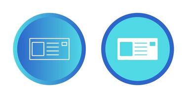 Identity Card Vector Icon