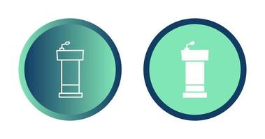 Podium Vector Icon