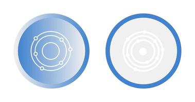 Atomic Structure Vector Icon