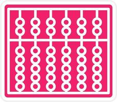 Abacus Vector Icon Style