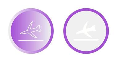 Flight Landing Vector Icon