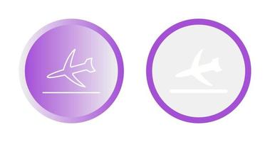 Flight Landing Vector Icon