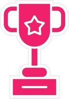 Trophy Vector Icon Style