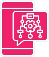 Algorithm Vector Icon Style