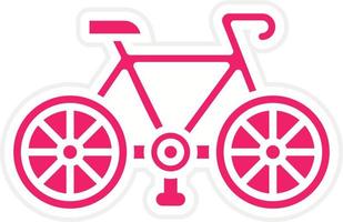 Bicycle Vector Icon Style