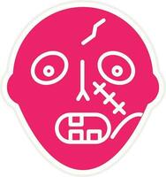 Zombie Vector Icon Style