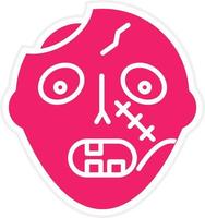 Zombie Vector Icon Style