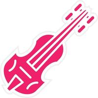 Violin Vector Icon Style