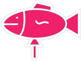 Fish Balloon Vector Icon Style