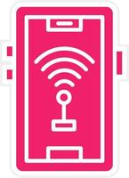 Wifi Tethering Vector Icon Style