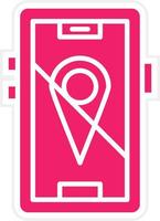 Location Disable Vector Icon Style