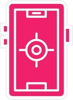 GPS Fixed Vector Icon Style