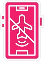 Airplane mode Inactive Vector Icon Style