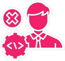 No Programming Experien Vector Icon Style