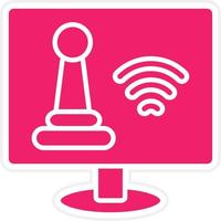 Smart Chess Vector Icon Style