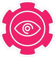 Optometry Practice Vector Icon Style