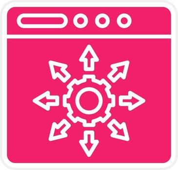 Functionality Vector Icon Style