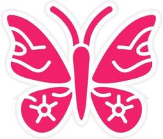 Butterfly Vector Icon Style