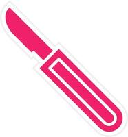 Scalpel Vector Icon Style