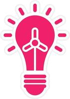 Light Source Vector Icon Style