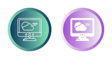 Weather Forecast Vector Icon