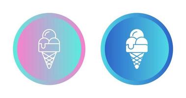 icono de vector de helado