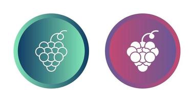 Grapes Vector Icon
