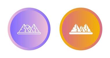 Pyramid Vector Icon