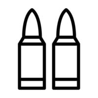 Ammo Icon Design vector