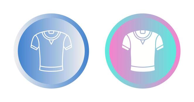 icono de vector de camiseta