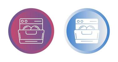 Dishwasher Vector Icon