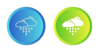 Acid Rain Vector Icon