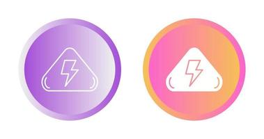 Electrical Hazard Vector Icon