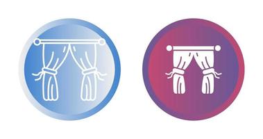 Curtains Vector Icon